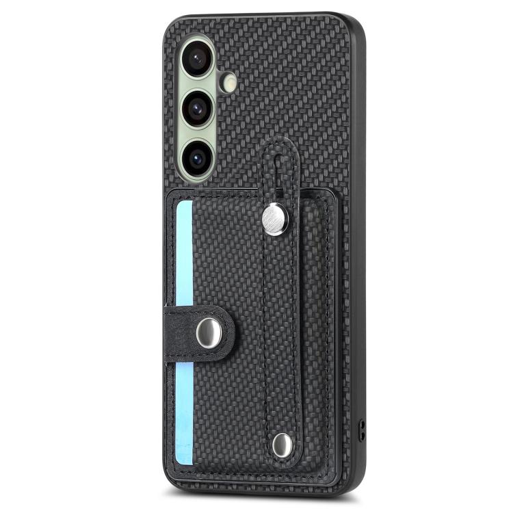 For Samsung Galaxy A36 Wristband Kickstand Wallet Back Phone Case with Tool Knife