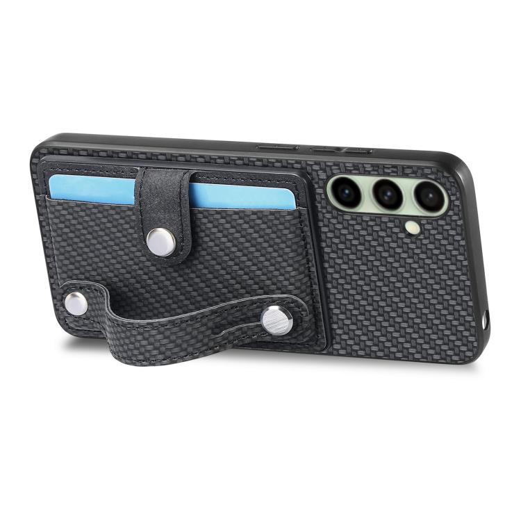 For Samsung Galaxy A36 Wristband Kickstand Wallet Back Phone Case with Tool Knife