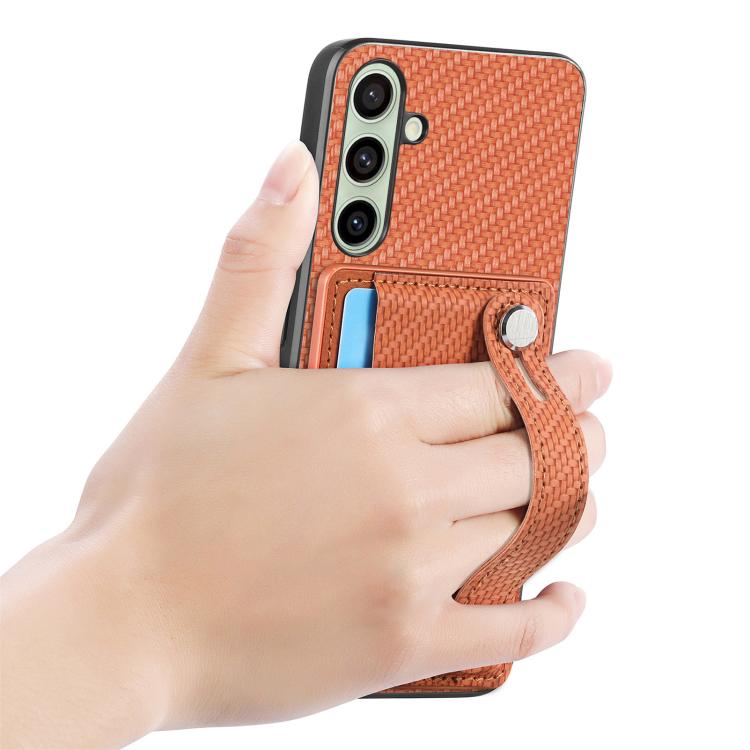 For Samsung Galaxy A36 Wristband Kickstand Wallet Back Phone Case with Tool Knife
