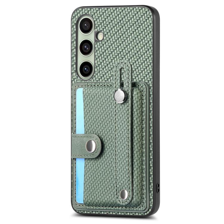 For Samsung Galaxy A36 Wristband Kickstand Wallet Back Phone Case with Tool Knife
