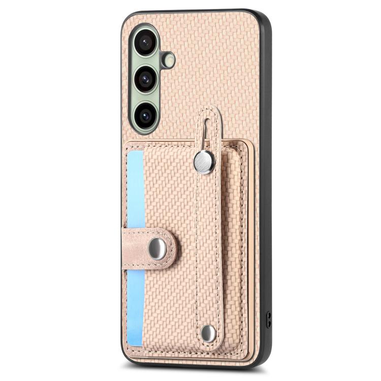 For Samsung Galaxy A36 Wristband Kickstand Wallet Back Phone Case with Tool Knife
