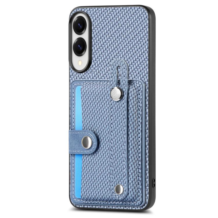 For Samsung Galaxy S25 Edge 5G Wristband Kickstand Wallet Back Phone Case with Tool Knife