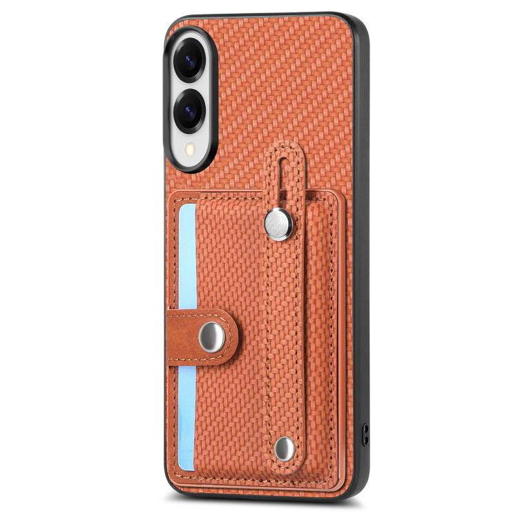 For Samsung Galaxy S25 Edge 5G Wristband Kickstand Wallet Back Phone Case with Tool Knife