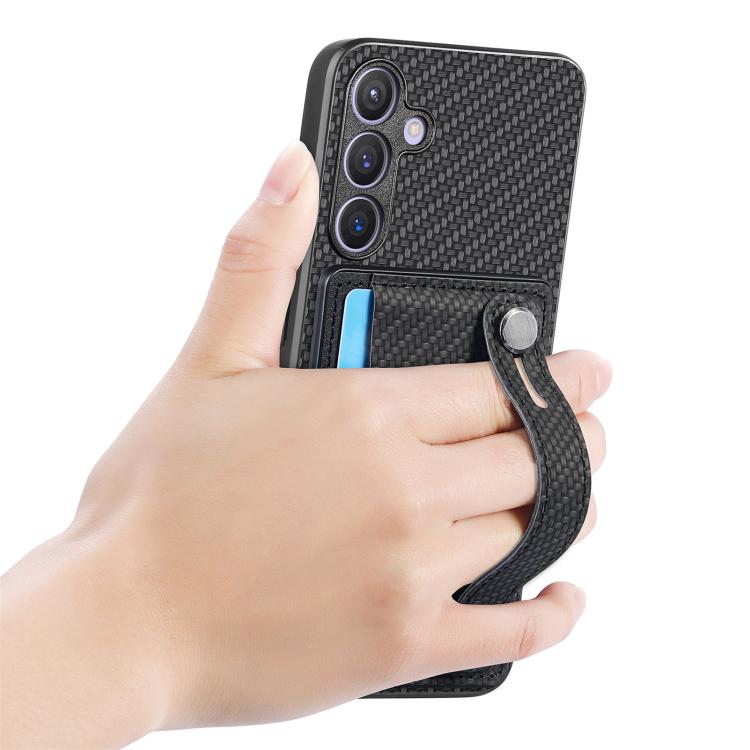 For Samsung Galaxy A37 5G Wristband Kickstand Wallet Back Phone Case with Tool Knife