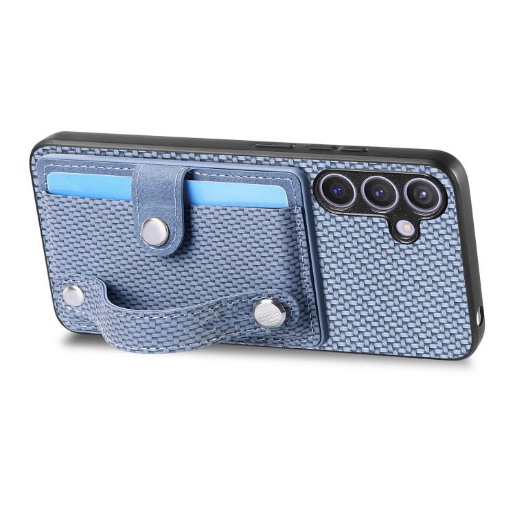 For Samsung Galaxy A37 5G Wristband Kickstand Wallet Back Phone Case with Tool Knife
