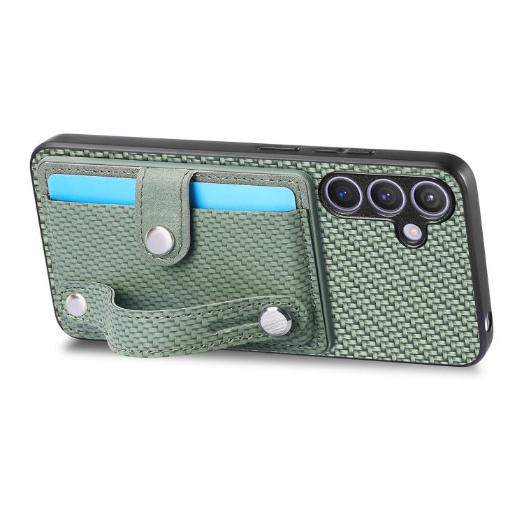 For Samsung Galaxy A37 5G Wristband Kickstand Wallet Back Phone Case with Tool Knife