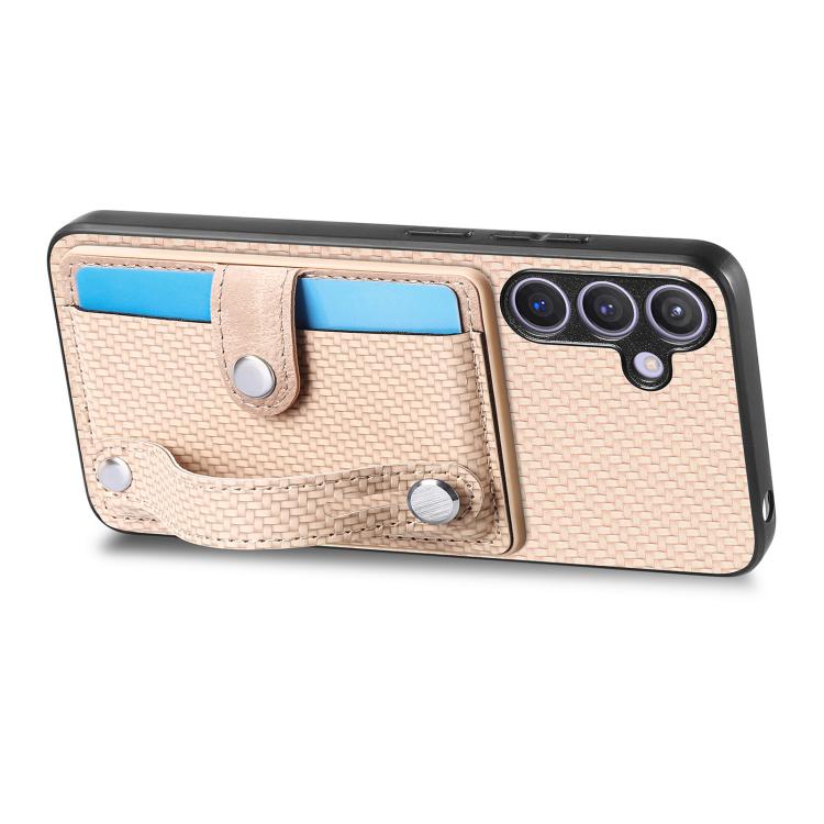 For Samsung Galaxy A37 5G Wristband Kickstand Wallet Back Phone Case with Tool Knife