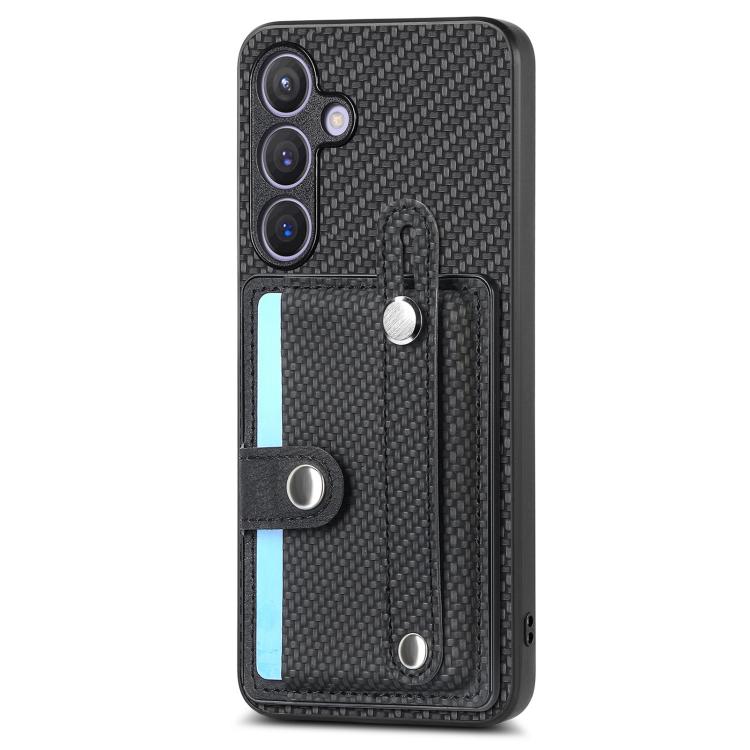 For Samsung Galaxy A57 5G Wristband Kickstand Wallet Back Phone Case with Tool Knife