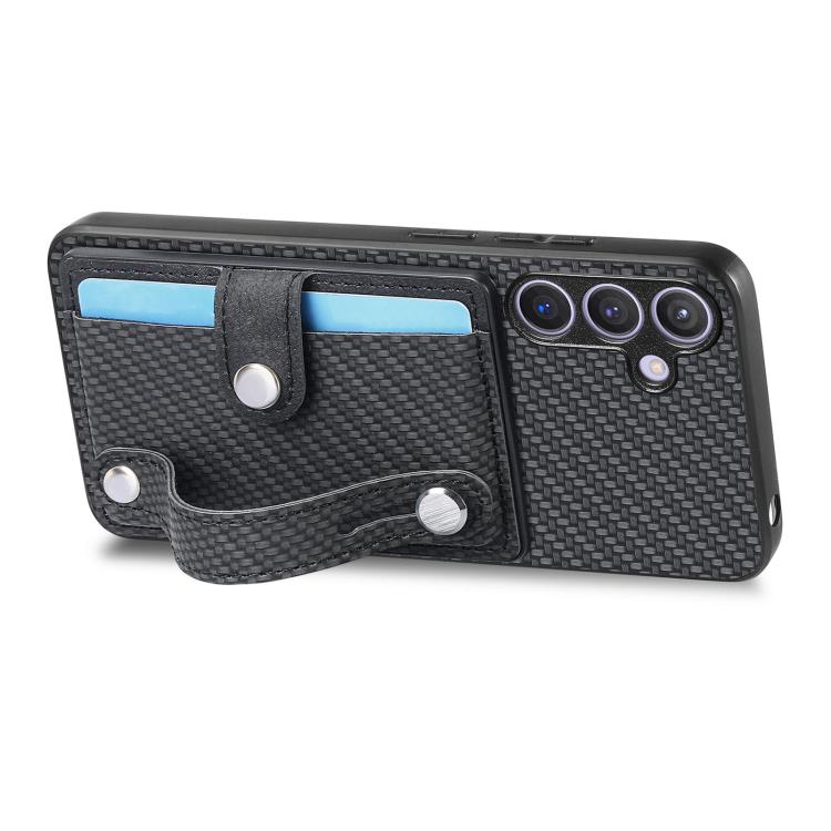 For Samsung Galaxy A57 5G Wristband Kickstand Wallet Back Phone Case with Tool Knife