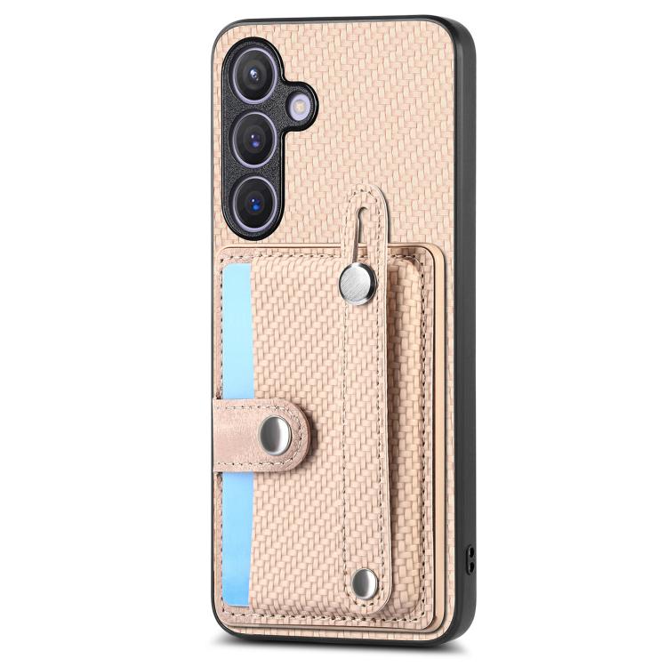 For Samsung Galaxy A57 5G Wristband Kickstand Wallet Back Phone Case with Tool Knife