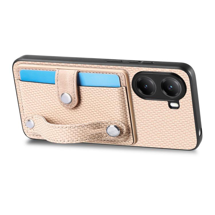 For Redmi Turbo 4 Wristband Kickstand Card Wallet Back Phone Case with Tool Knife