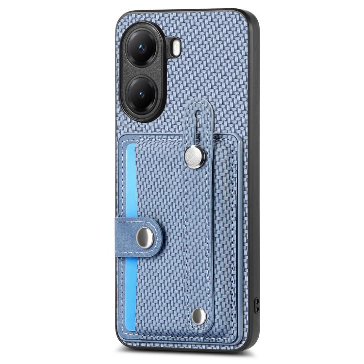 For Xiaomi Poco X7 Pro Wristband Kickstand Card Wallet Back Phone Case with Tool Knife