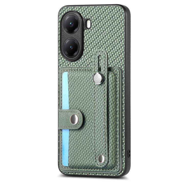 For Xiaomi Poco X7 Pro Wristband Kickstand Card Wallet Back Phone Case with Tool Knife