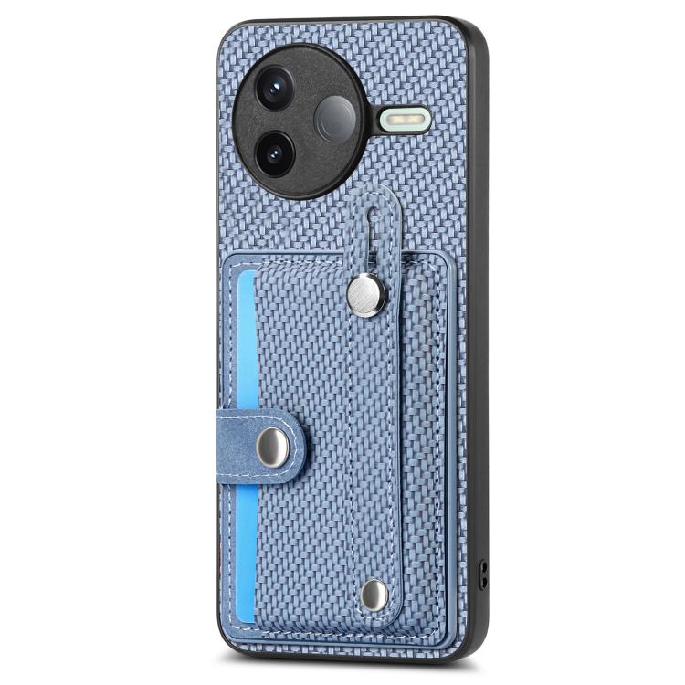For Redmi K80 / Poco F7 Pro Wristband Kickstand Card Wallet Back Phone Case with Tool Knife