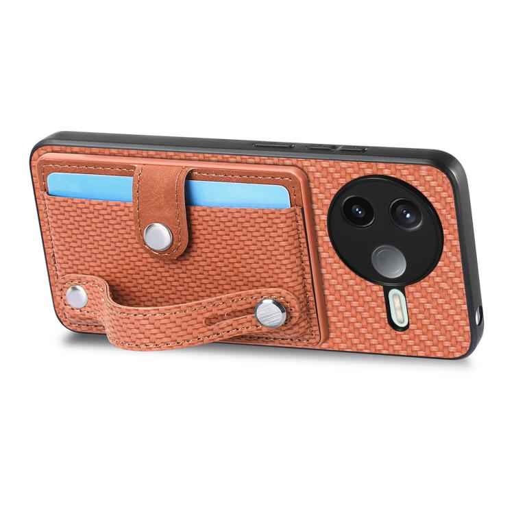 For Redmi K80 / Poco F7 Pro Wristband Kickstand Card Wallet Back Phone Case with Tool Knife