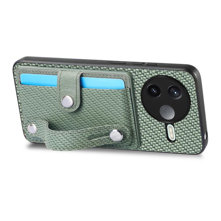 For Redmi K80 / Poco F7 Pro Wristband Kickstand Card Wallet Back Phone Case with Tool Knife