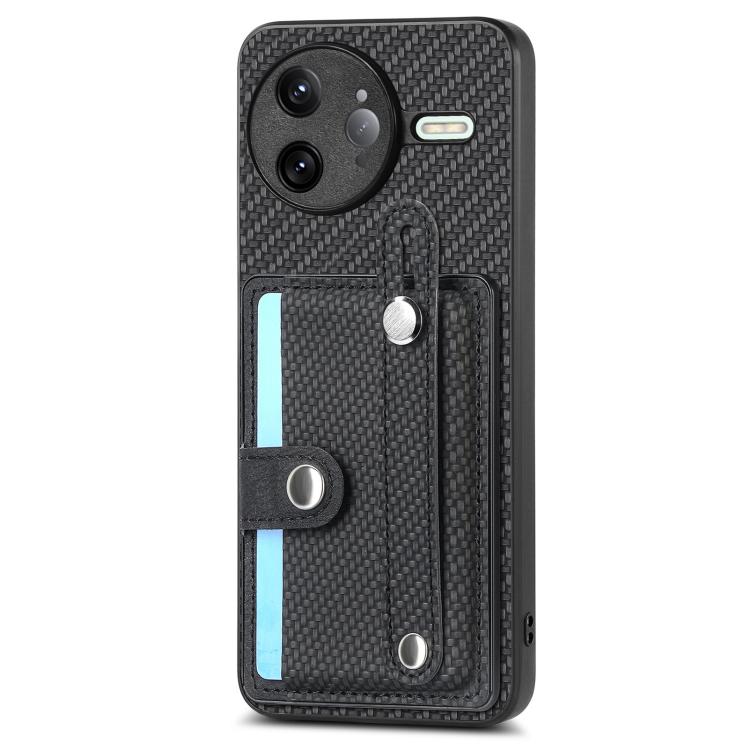 For Redmi K80 Pro / Poco F7 Ultra Wristband Kickstand Card Wallet Back Phone Case with Tool Knife