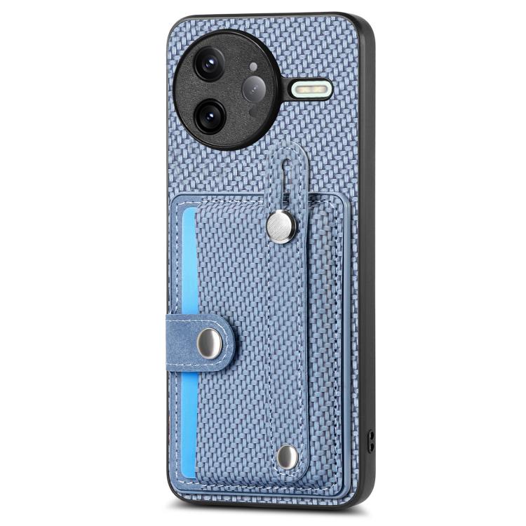 For Redmi K80 Pro / Poco F7 Ultra Wristband Kickstand Card Wallet Back Phone Case with Tool Knife
