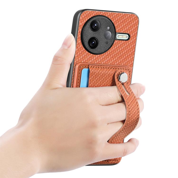 For Redmi K80 Pro / Poco F7 Ultra Wristband Kickstand Card Wallet Back Phone Case with Tool Knife