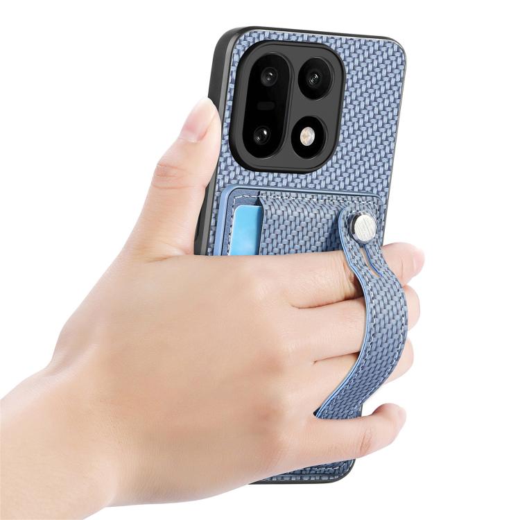 For OnePlus 15 Wristband Kickstand Wallet Back Phone Case with Tool Knife