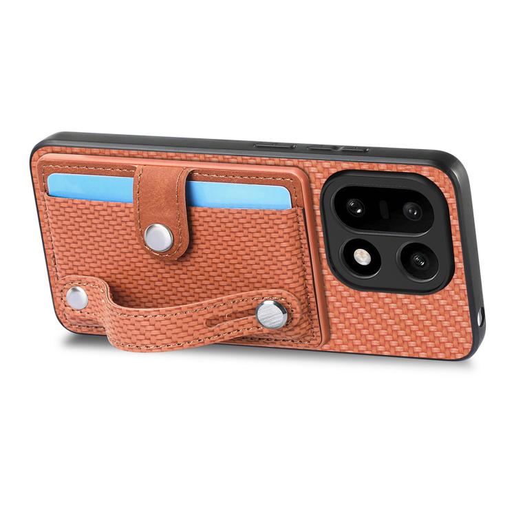 For OnePlus 15 Wristband Kickstand Wallet Back Phone Case with Tool Knife