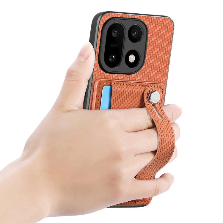 For OnePlus 15 Wristband Kickstand Wallet Back Phone Case with Tool Knife