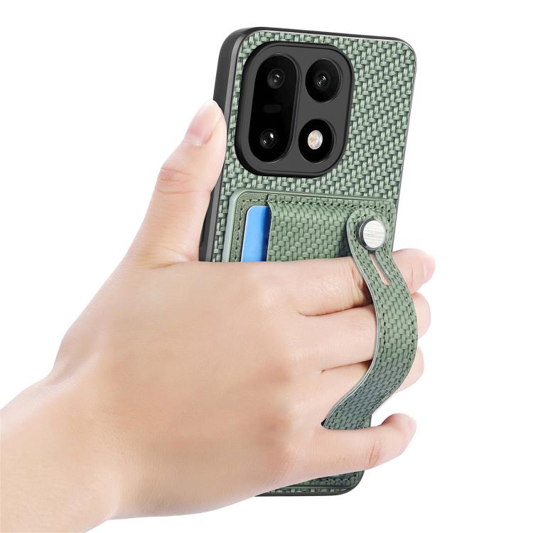 For OnePlus 15 Wristband Kickstand Wallet Back Phone Case with Tool Knife