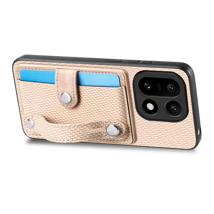 For OnePlus 15 Wristband Kickstand Wallet Back Phone Case with Tool Knife