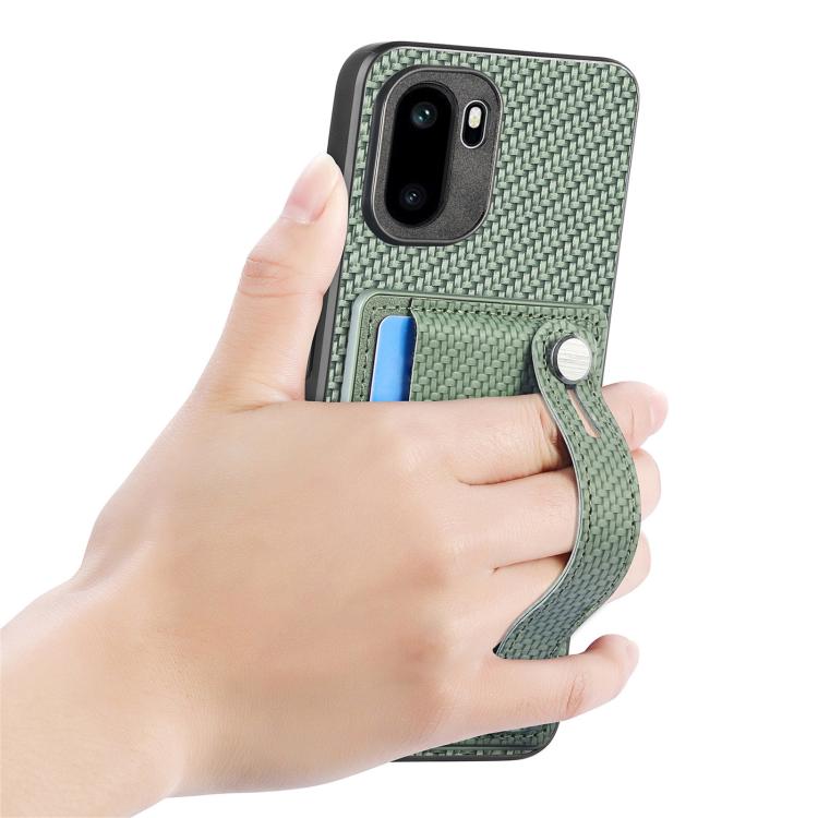 For OnePlus Ace 6 / 6T / 15R Wristband Kickstand Wallet Back Phone Case with Tool Knife