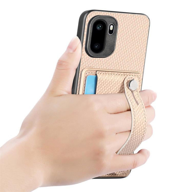 For OnePlus Ace 6 / 6T / 15R Wristband Kickstand Wallet Back Phone Case with Tool Knife