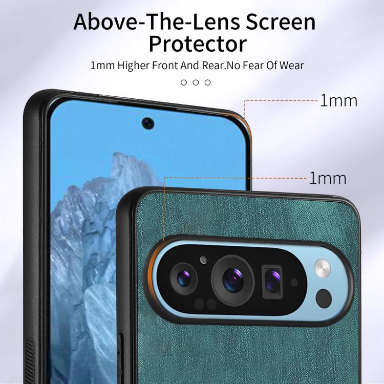 For Google Pixel 9 Pro XL Retro Skin-feel Ring Card Wallet Phone Case
