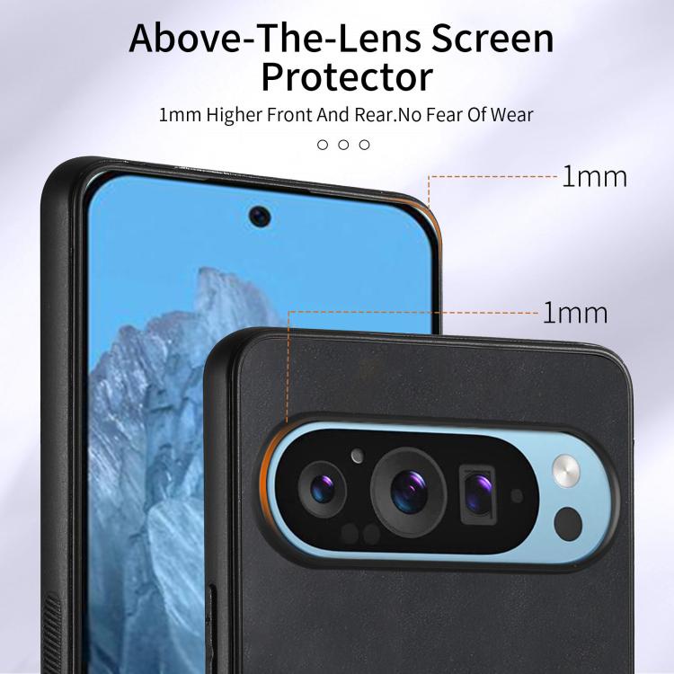 For Google Pixel 10 Pro XL Retro Skin-feel Ring Card Wallet Phone Case