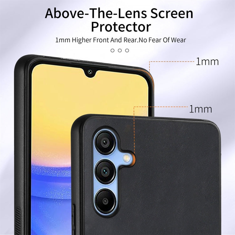For Samsung Galaxy A15 Retro Skin-feel Ring Card Wallet Phone Case