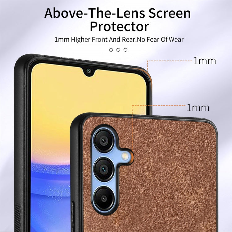 For Samsung Galaxy A15 Retro Skin-feel Ring Card Wallet Phone Case