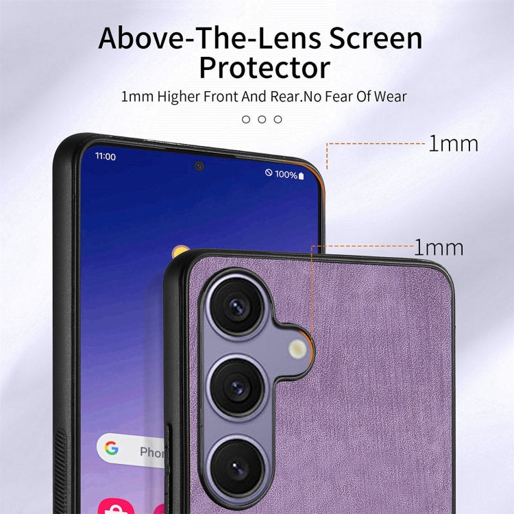 For Samsung Galaxy S25 Ultra 5G Retro Skin-feel Ring Card Wallet Phone Case