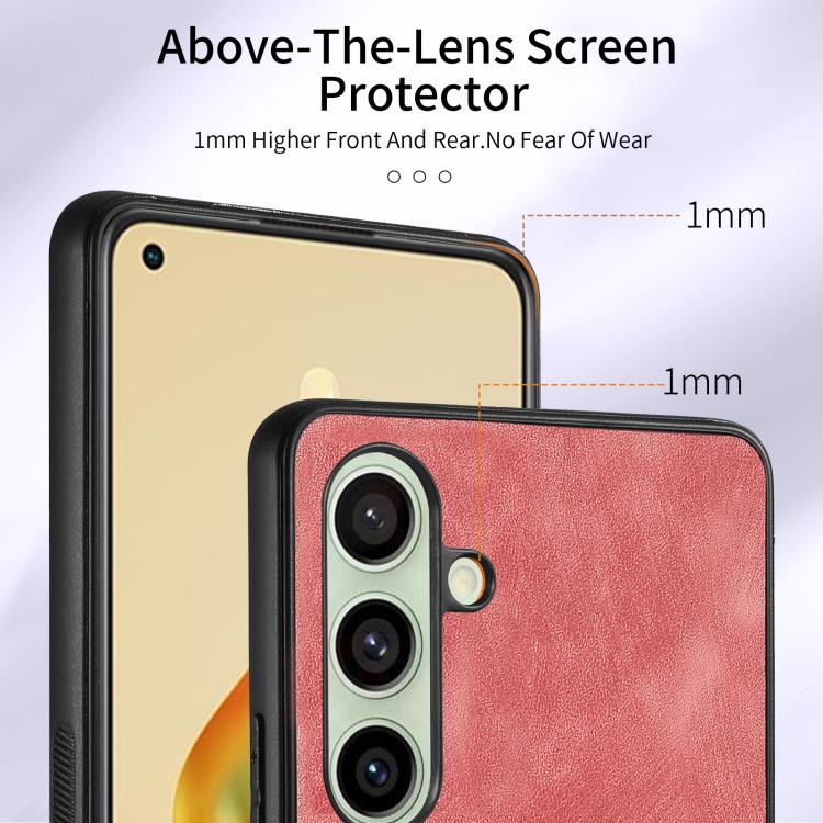 For Samsung Galaxy A56 5G Retro Skin-feel Ring Card Wallet Phone Case