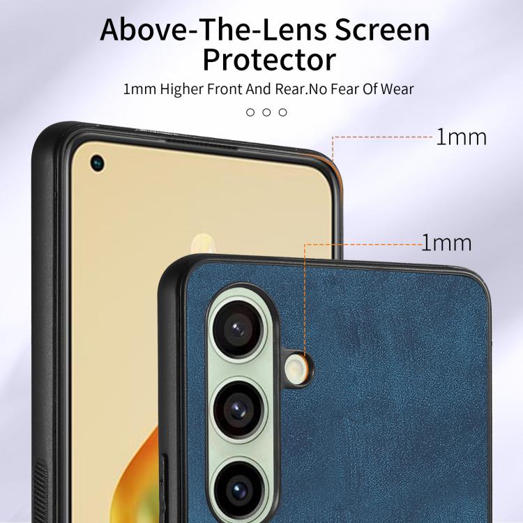 For Samsung Galaxy A56 5G Retro Skin-feel Ring Card Wallet Phone Case
