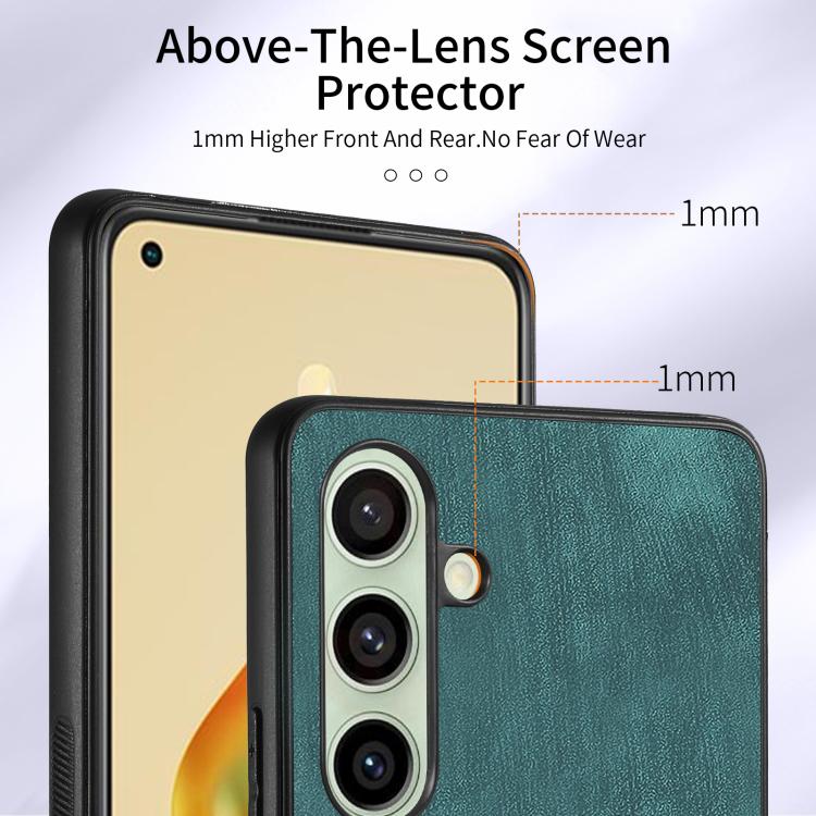 For Samsung Galaxy A56 5G Retro Skin-feel Ring Card Wallet Phone Case