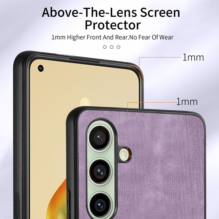 For Samsung Galaxy A56 5G Retro Skin-feel Ring Card Wallet Phone Case