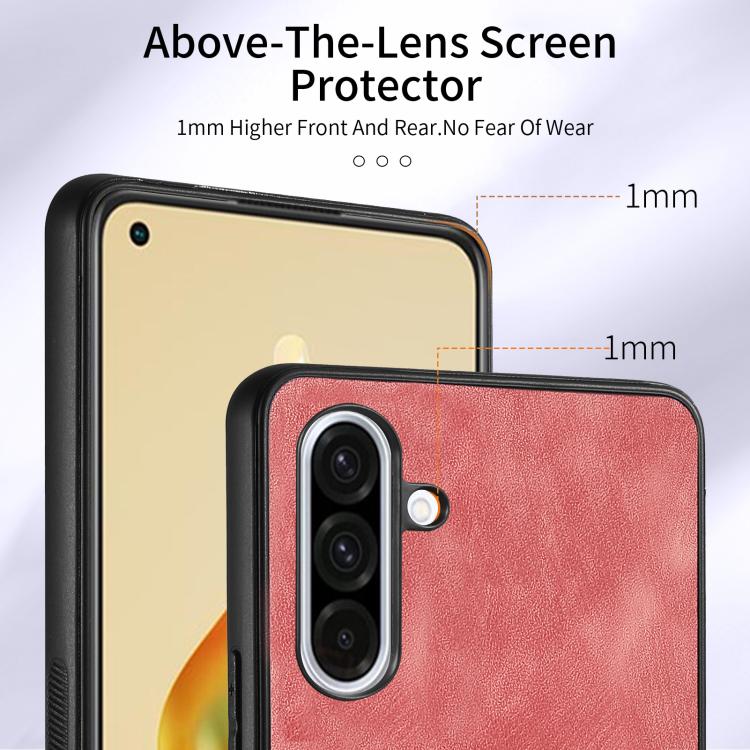 For Samsung Galaxy A36 Retro Skin-feel Ring Card Wallet Phone Case