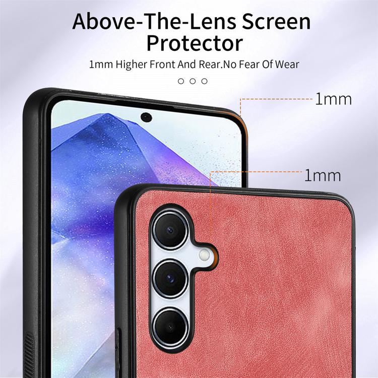 For Samsung Galaxy A35 5G Retro Skin-feel Ring Card Wallet Phone Case