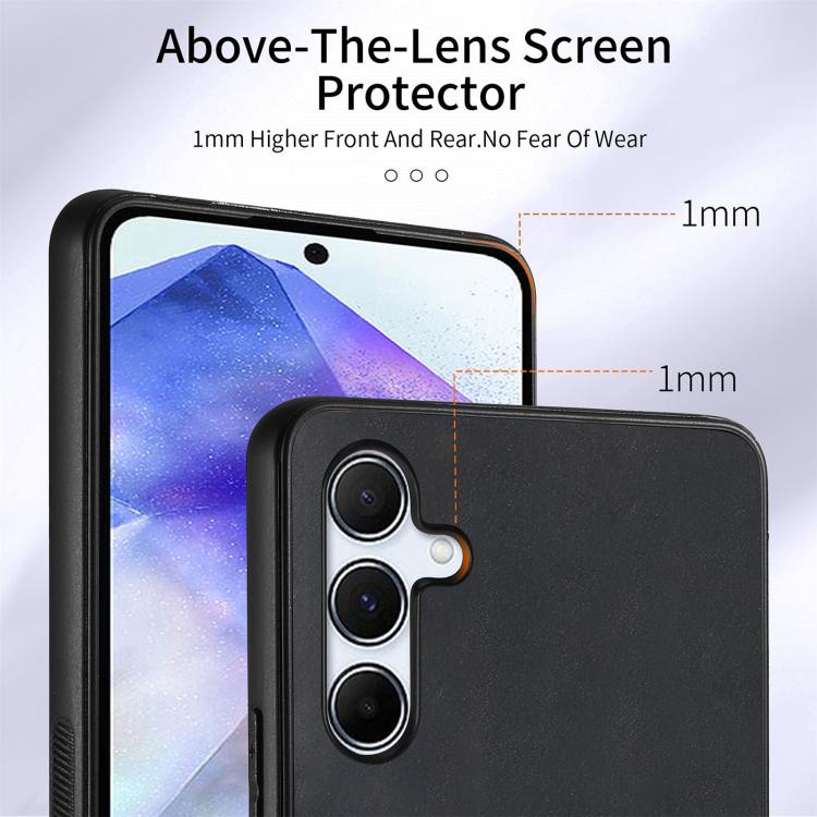 For Samsung Galaxy A35 5G Retro Skin-feel Ring Card Wallet Phone Case