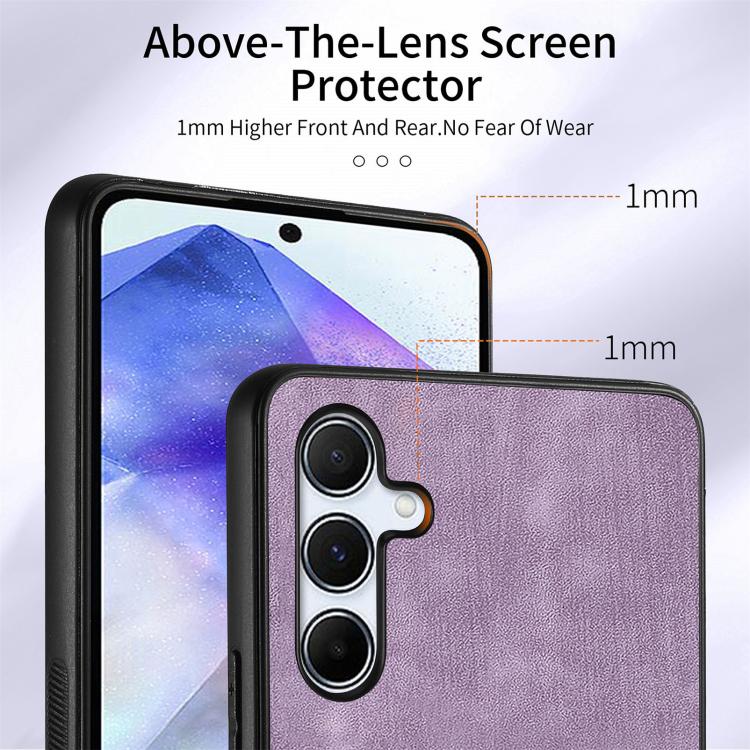For Samsung Galaxy A35 5G Retro Skin-feel Ring Card Wallet Phone Case