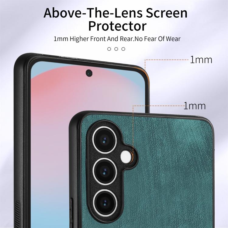 For Samsung Galaxy S24 FE 5G Retro Skin-feel Ring Card Wallet Phone Case
