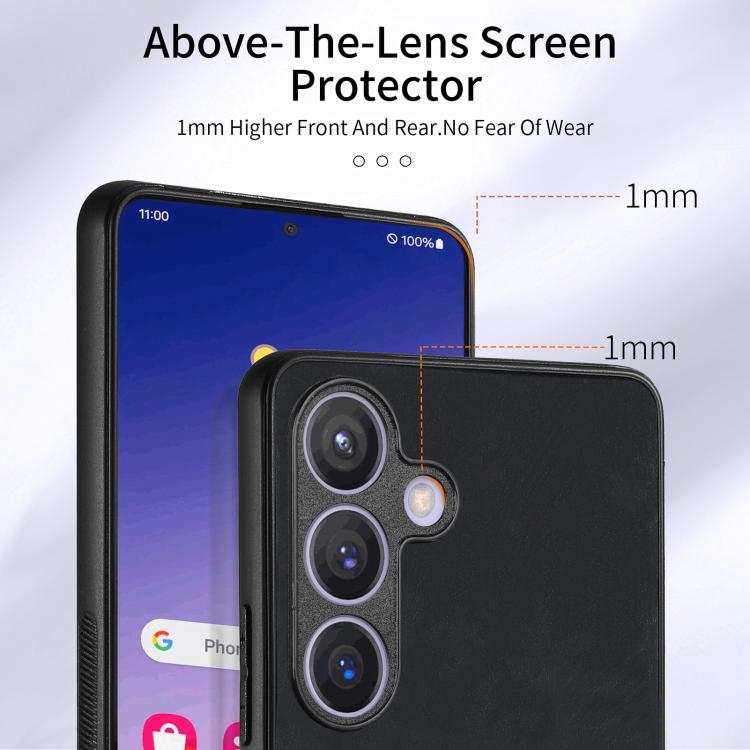 For Samsung Galaxy A57 5G Retro Skin-feel Ring Card Wallet Phone Case