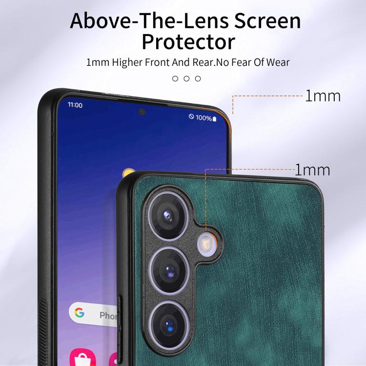 For Samsung Galaxy A57 5G Retro Skin-feel Ring Card Wallet Phone Case