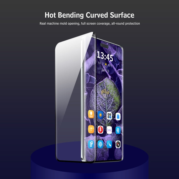 For Huawei nova 13 Pro 2pcs ENKAY 3D Hot Bending Side Glue Tempered Glass Full Film