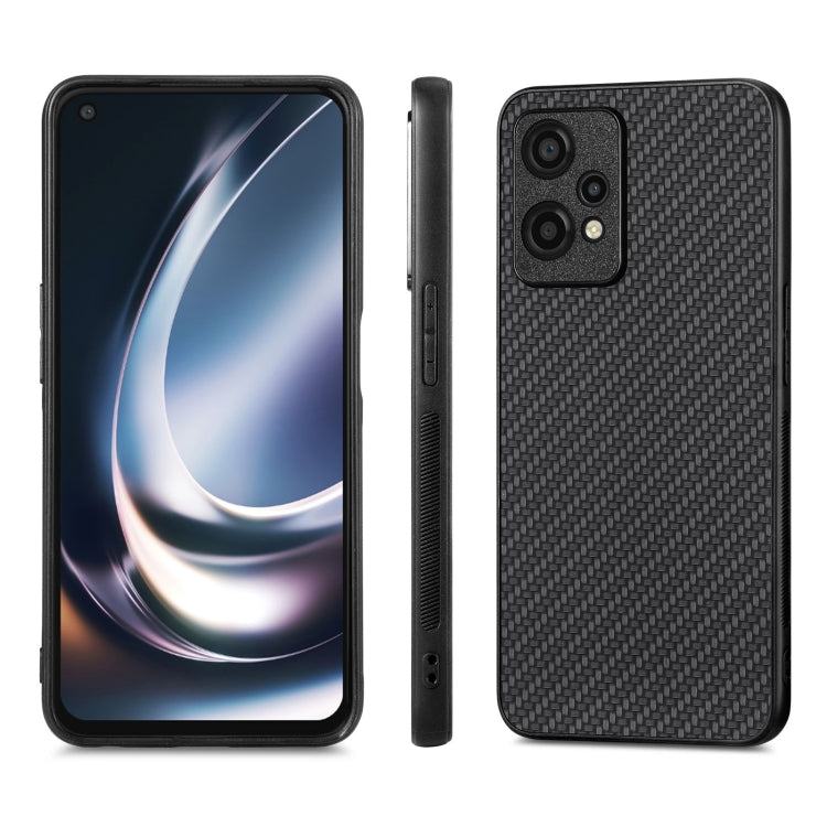 For OnePlus Nord CE 2 Lite 5G Carbon Fiber Texture Leather Back Cover Phone Case