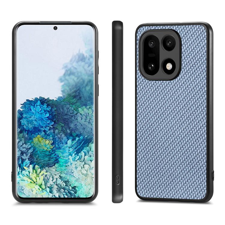 For OnePlus 15 Carbon Fiber Texture Leather Back Cover Phone Case