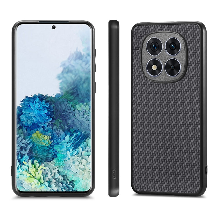 For  Redmi Note 14 Pro+ 5G Carbon Fiber Texture Leather Back Cover Phone Case